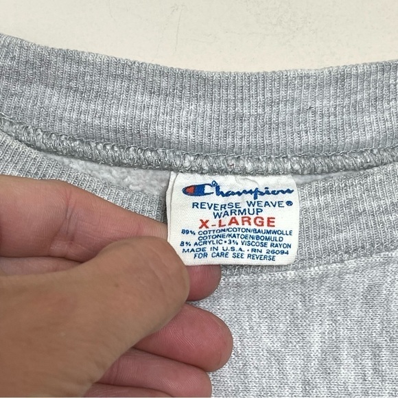 Vintage 80s Champion Reverse Weave Crewneck Arizona State - Picture 4 of 7